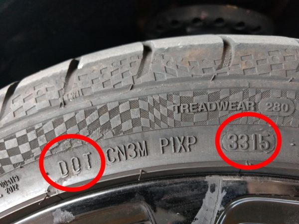 quando trocar os pneus - data de fabricação